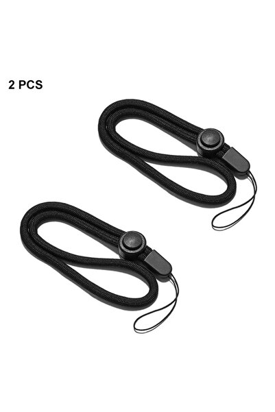 Choice 2 قطعة حزام معصم يدوي قابل للتعديل من النايلون لكاميرا GoPro Hero Action Camera Keys Keychai