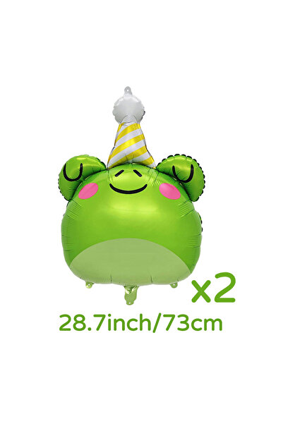 Choice بالون من الألومنيوم على شكل ضفدع آخر، حيوان، كسلان، أسد، دب، زرافة، نم...
