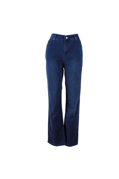 trender Μπλε γυναικείο τζιν παντελόνι 1716