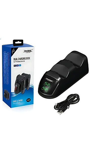 Choice Black New PS4 Charging Station Wireless Fast Charger For Game Controller LED Indicator USB Dual Dock