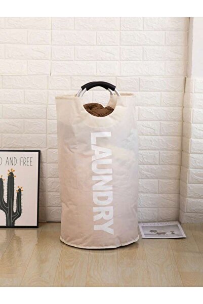 Choice BEIGE 1 Large Capacity Laundry Basket Stylish Hamper with Soft Cushion...