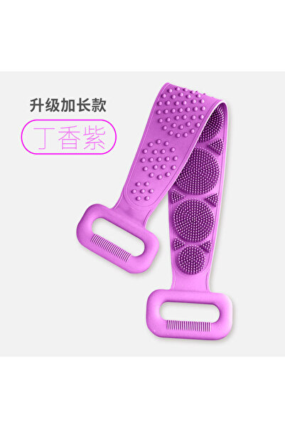 Choice1 purple Body Sponge Silicone Back Brushes Bath Towels Scrubber Rubbing...