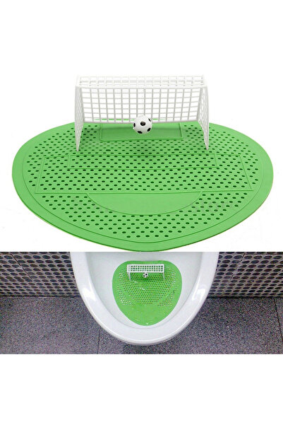 Choice Green Goal Urinal Football Shooting Mat Urinal Men's Toilet Urinal Tool Leather Pad Deodorant Clean