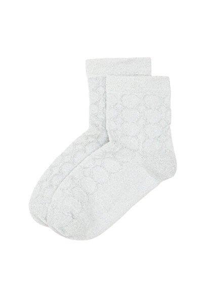 Dıvarese Gri Kadın Çorap
