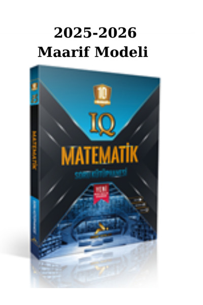 paraf yayınları Paraf 10. Sınıf Matematik Iq Soru Kütüphanesi 2025/26 Maarif ...