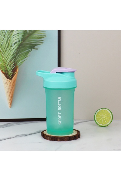 Choice 300 مل زجاجة محمولة خضراء 300 مل زجاجة شاكر بروتين مقاومة للتسرب زجاجة...