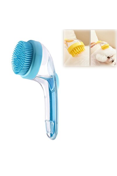choice2 مقاس واحد E 1 قطعة فرشاة استحمام للحيوانات الأليفة مصنوعة من السيليكو...