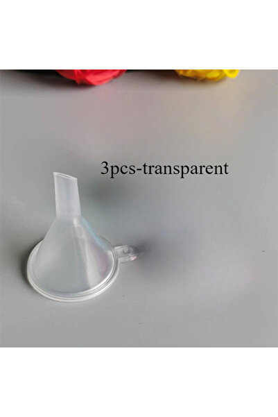 Choice1 3 قطع - شفافة 3/5 قطع بلاستيكية صغيرة قمع توزيع العطور قمع الرش موزع ...