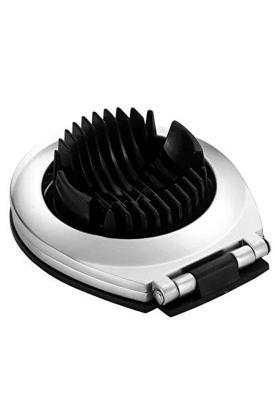 Choice قطاعة بيض فضية 2 أوضاع صلابة عالية مقاومة للصدأ سماكة موحدة مقبض مريح 2 في 1 تقطيع البيض