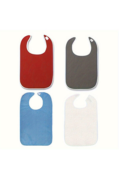 Choice 4 قطع 1/4 قطعة مريلة مريلة للكبار للرجال والنساء مناسبة لكبار السن من القماش المقاوم للبقع