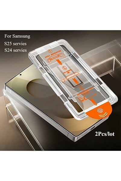 Choice3 واقي شاشة زجاجي مقوى لهاتف Galaxy S24 FE، قطعتان، زجاج مقوى فاخر متوا...