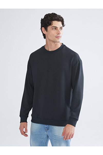 LC Waikiki Hanorac pentru bărbați cu guler rotund antracit