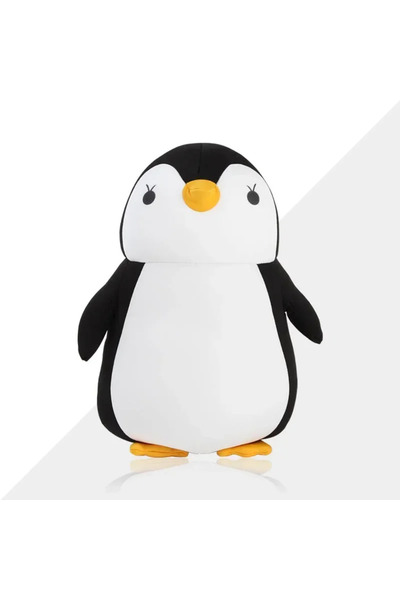 Choice وسائد سفر قابلة للتشكيل على شكل حرف U من Black Penguins وسائد طائرة من Penguin Cushion Plush Toy وسائد للرقبة