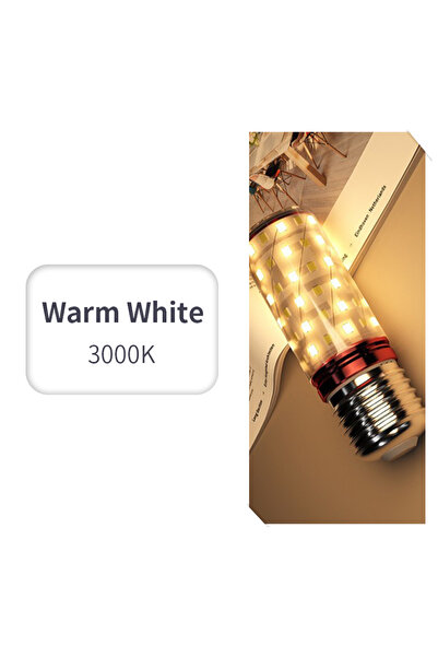 Choice E14 3 واط أبيض دافئ 4 قطع لمبة ذرة LED ضوء E27 E14 SMD2835 أبيض دافئ 3000 كلفن أبيض بارد 6000 كلفن طبيعي
