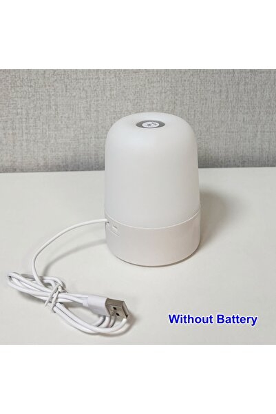 Choice لا بطارية إصدار 3 لون Led ضوء ليلي مفتاح اللمس قابل للتعتيم مصباح طاولة غرفة أطفال الرضاعة سرير