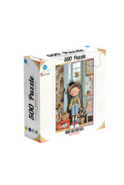 Soi Craft 500 Parça Puzzle Minik Bir Dünyada Büyük Hayaller