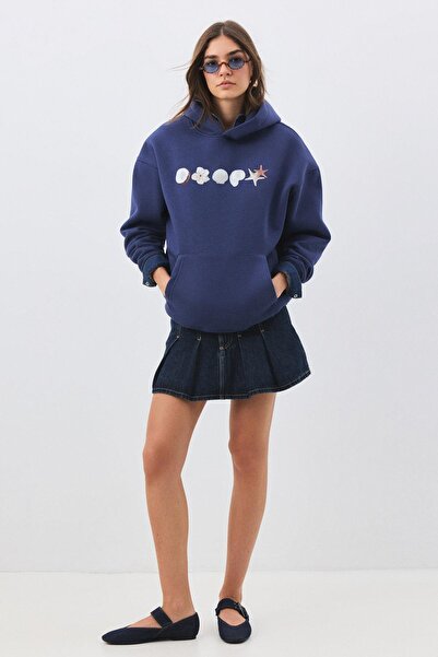 Trendiz Hanorac pentru femei Sea Shells Indigo