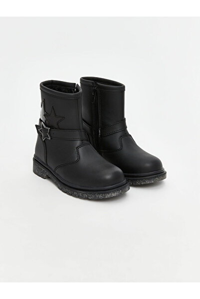 LC Waikiki Quality Parts Leather Look Girls' Boots from Çelebi Store