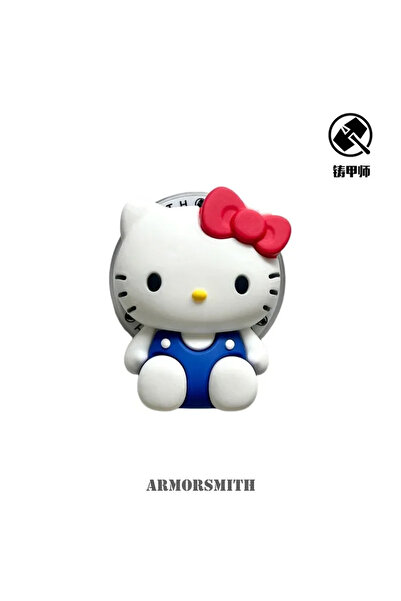 Miniso A For Magsafe Magnetic Phone Grip Tok Stand Cute Sanrio Hello Kitty Ku...