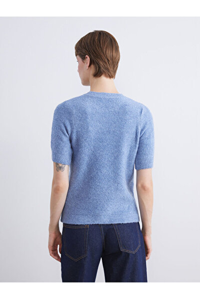 LC Waikiki Sparkling Choices from Shining Store | Crew Neck Women's Knitwear Sweater