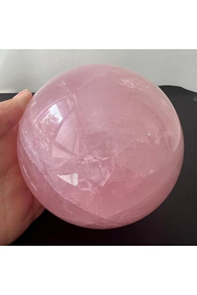 Choice 9-10cm 10-11cm Natural Rose Quartz Crystal Ball Polished Massage Sphere Ball Reiki Healing Room Deco