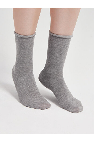 STEPPE BERRY 6 Pairs Women's Seamless Elasticless Bamboo Socks