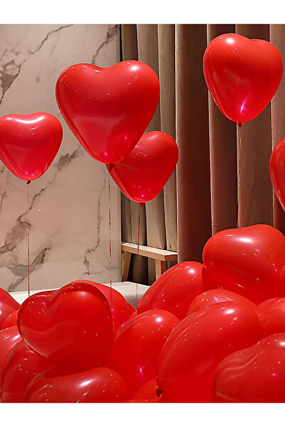 Choice 20 قطعة على شكل قلب - RXBH376 10/20 قطعة بالونات على شكل قلب بالونات ل...