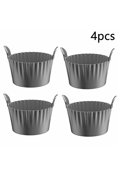 Choice أكواب سيليكون لطهي البيض 4 قطع رمادية 3/4/6/12 قطعة مقلاة هوائية قالب ...