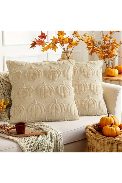 LWP Shop Husă de pernă de dovleac de designer Pandan Bone