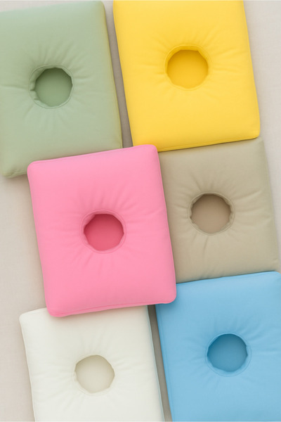 moonzy - minimalist & cozy Egzersiz ve Konfor Yastığı - Çok Amaçlı Delikli Ko...