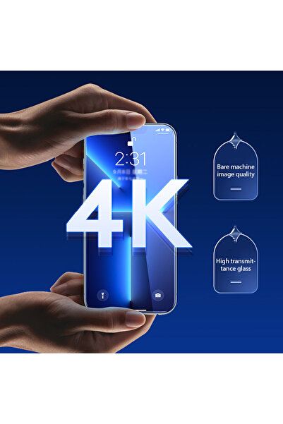 choice2 4 قطع من الزجاج المقوى لهاتف iPhone 15 4 قطع من الزجاج المقوى بغطاء كامل لهاتف iPhone 11 12 13 14 15 Pro Max S