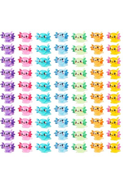 Choice 35 قطعة ملونة مختلطة 35 قطعة من التماثيل الصغيرة المصنوعة من الراتنج ع...