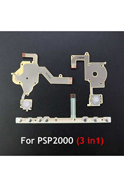 JCD PSP2000 1set For PSP 1000 2000 3000 L R Left Right Volume Button PCB Keypad Ribbon Replacement F