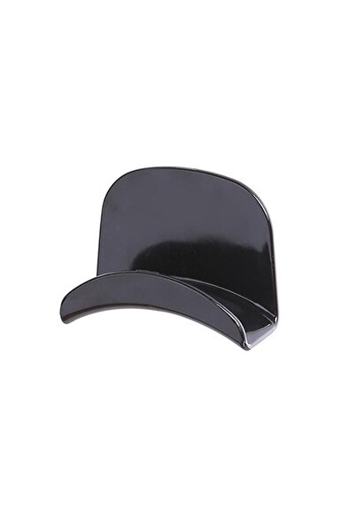 Choice حامل سماعات رأس عالمي أسود لاصق بلاستيكي للتثبيت على الحائط تحت المكتب...