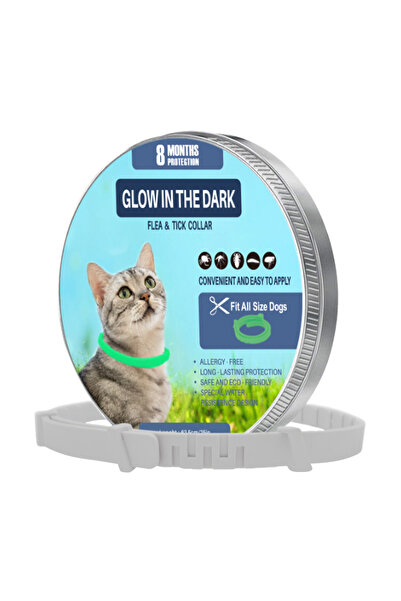 Choice 38cm Flea & Tick Treatment & Prevention Collars Luminous Adjustable Si...