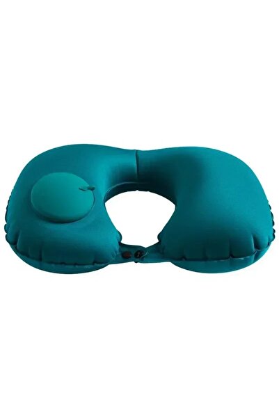 Choice وسادة سفر خضراء قطعة واحدة للطائرات قابلة للنفخ وخفيفة الوزن وقابلة لل...