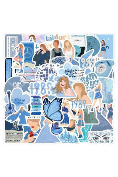 Choice MULTICOLOR 50Pcs Album Taylor Stickers Decal DIY Phone Guitar Laptop N...