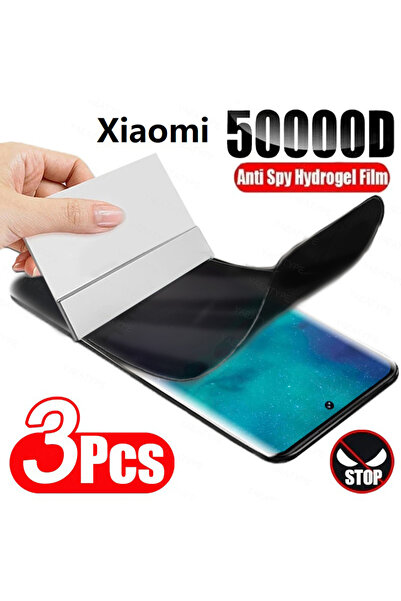 Choice11 3 قطع من هيدروجيل الخصوصية لهاتف Mi 13T، 3 قطع من فيلم جل الخصوصية ل...