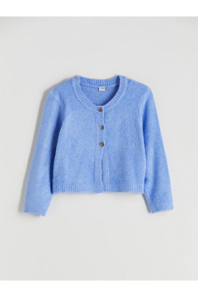 LC Waikiki Sparkling Choices Zero Roba Collar Girl's Cardigan from Shining Store