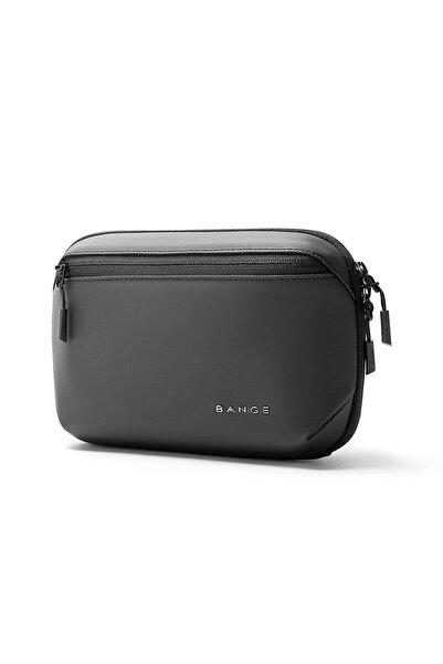 Choice حقيبة صغيرة متعددة الطبقات من بانج، رمادية اللون، مصنوعة من قماش أكسفو...