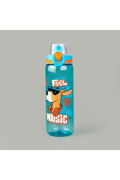 MATMEL زجاجة مياه تريتان قابلة للقفل من تريجو فيل موسيكا - ملونة - 630 مل