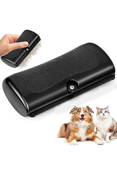 Choice فرشاة سوداء احترافية لإزالة شعر الحيوانات الأليفة فرشاة متعددة الوظائف...