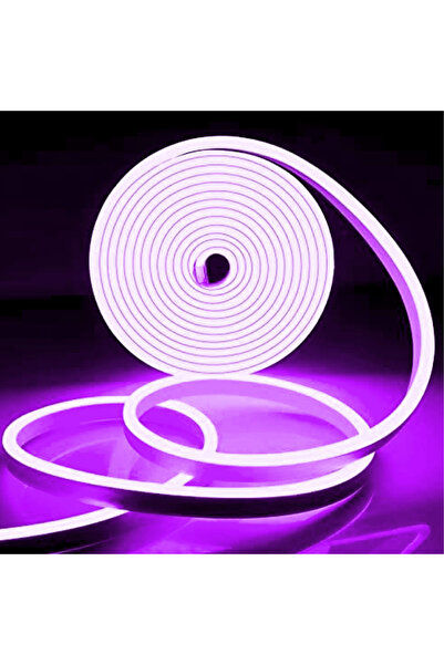 Choice 5 م أرجواني 5 م 12 فولت LED شريط إضاءة نيون خارجي مقاوم للماء مصباح ني...