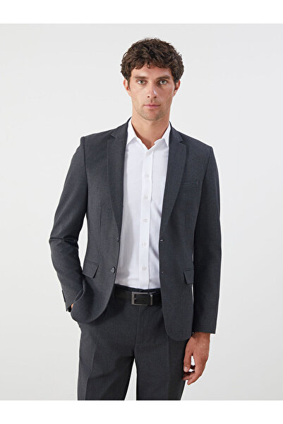 LC Waikiki Antrasit Dar Kalıp Erkek Blazer Ceket
