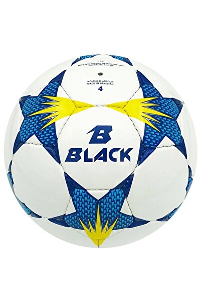 Povit No: 4 Black Snow Sarkaç Topu Kafa Topu 32 Panel El Dikişli Deluxe Pu Malzeme Kafa Topu Futbol Topu