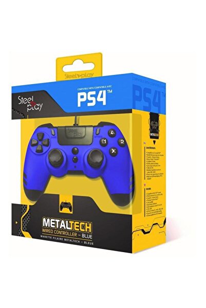 Steel Play Controller with Wire Steel Play MetalTech (Blue)