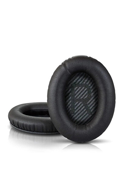 Choice وسادة أذن بديلة باللون الأسود الرمادي لـ Bose QuietComfort2 QC2 QC15 QC25 QC35 AE2 AE2i AE2w Sound