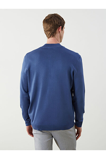 LC Waikiki Sparkling Choices from Shining Store | Mock Neck Men's Knitwear Sweater