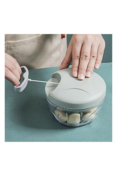 Bisbell مفرمة بثلاث شفرات ، شفرة من الفولاذ المقاوم للصدأ مناسبة لتقطيع الخضا...