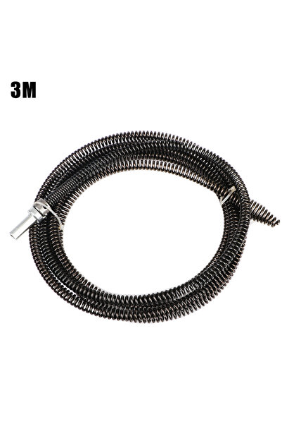 Choice1 3M Bathroom Kitchen 1-3M Spring Pipe Sewer Unblker Pipe Dredging Tool...